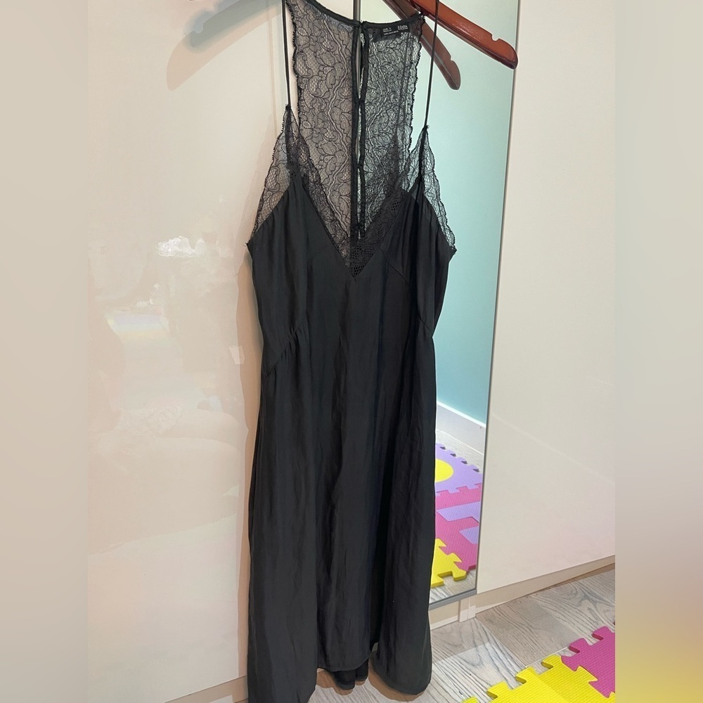 Zara Elegant Black Lace dress